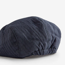 Load image into Gallery viewer, Navy Blue Flat Cap (0mths-2yrs)
