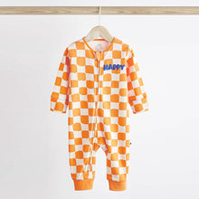 Load image into Gallery viewer, Multi Baby Footless Sleepsuit With Zip 3 Pack (0-6-9mths)
