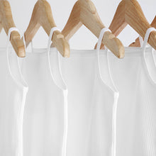 Load image into Gallery viewer, White 5 Pack Baby 100% Cotton Strappy Bodysuits
