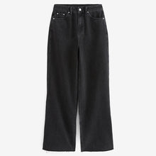 Load image into Gallery viewer, Black Loose Wide Leg Jeans
