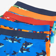 Load image into Gallery viewer, Bright Primary Print Trunks 5 Pack
