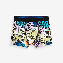 Load image into Gallery viewer, Dino Graffiti Print Trunks 7 Pack

