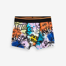Load image into Gallery viewer, Dino Graffiti Print Trunks 7 Pack
