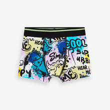 Load image into Gallery viewer, Dino Graffiti Print Trunks 7 Pack

