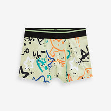 Load image into Gallery viewer, Dino Graffiti Print Trunks 7 Pack
