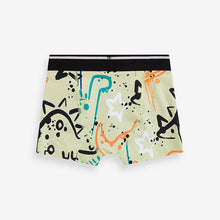 Load image into Gallery viewer, Dino Graffiti Print Trunks 7 Pack
