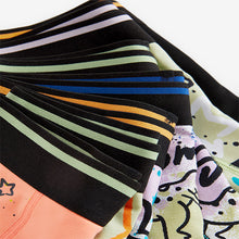 Load image into Gallery viewer, Dino Graffiti Print Trunks 7 Pack
