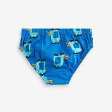 Load image into Gallery viewer, Bright Primary Print 100% Cotton Briefs 5 Pack

