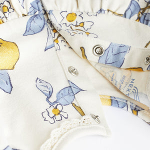 Blue/Yellow Print Baby Jersey Dress 2 Pack (0mths-12-18mt)