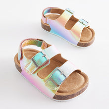 Load image into Gallery viewer, Multi Corkbed Two Strap Sandals
