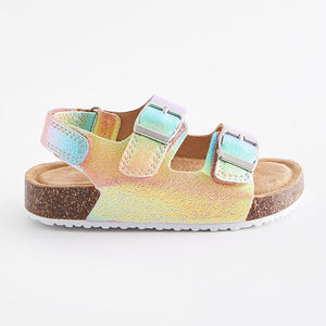 Multi Corkbed Two Strap Sandals