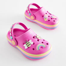 Load image into Gallery viewer, Pink Character Clogs
