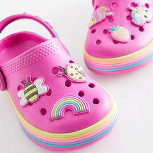 Load image into Gallery viewer, Pink Character Clogs
