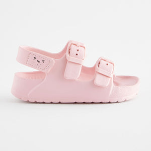 Pink Two Strap Sandals