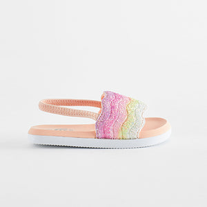 Multi Glitter Rainbow Sliders