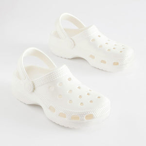 White Clogs