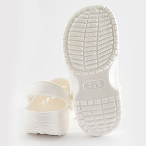 White Clogs