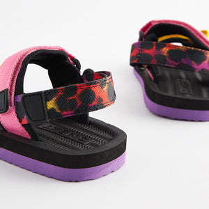 Bright Multicolour Trekker Sandals