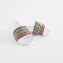 Load image into Gallery viewer, Rainbow Woven Sliders
