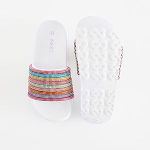 Rainbow Woven Sliders