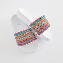 Load image into Gallery viewer, Rainbow Woven Sliders
