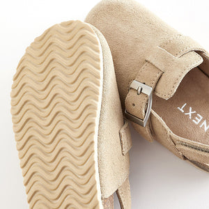 Sand Leather Clogs