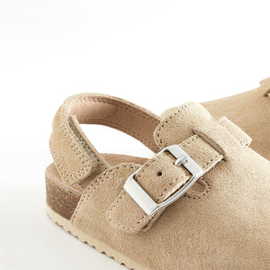 Sand Leather Clogs