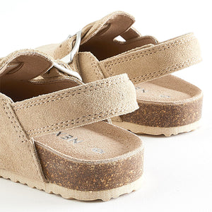 Sand Leather Clogs