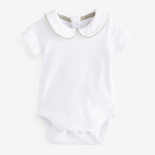 Load image into Gallery viewer, Neutral/White Smart Baby Romper, Bodysuit And Socks Set (0mths-12-18mt)
