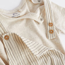 Load image into Gallery viewer, Neutral Dungarees And Bodysuit Baby Set (0mths-1.5-2yrs)
