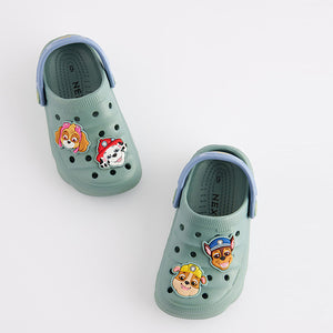 Green Paw Patrol Clogs