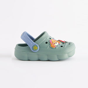 Green Paw Patrol Clogs