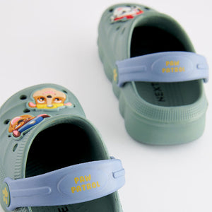 Green Paw Patrol Clogs