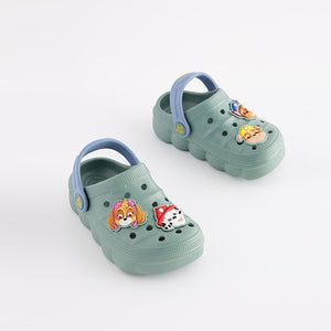 Green Paw Patrol Clogs