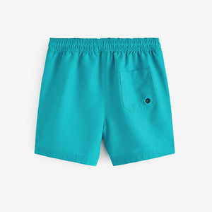 Turquoise Blue Swim Shorts (3-12yrs)