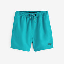 Load image into Gallery viewer, Turquoise Blue Swim Shorts (3-12yrs)
