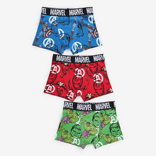 Load image into Gallery viewer, Marvel Bright License Trunks 3 Pack
