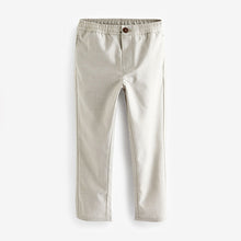 Load image into Gallery viewer, Ecru Neutral Smart Linen Blend Trousers
