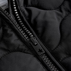 Black Quilted Gilet (3mths-6yrs)
