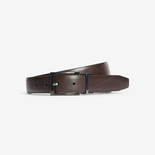 Load image into Gallery viewer, Black/Brown Reversible Belt
