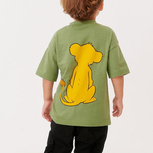 Green Simba Lion King Short Sleeve T-Shirt (6mths-5-6yrs)