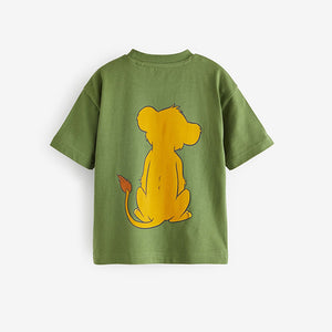 Green Simba Lion King Short Sleeve T-Shirt (6mths-5-6yrs)