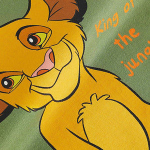 Green Simba Lion King Short Sleeve T-Shirt (6mths-5-6yrs)