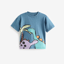 Load image into Gallery viewer, Multi 100% Cotton Short Sleeve Character T-Shirts 3 Pack (3mths-4-5yrs)
