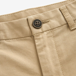 Stone 100% Cotton Chino Shorts (5-12yrs)