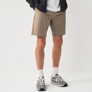 Dark Stone Slim Fit Stretch Chinos Shorts