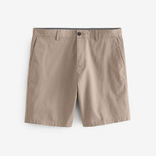 Load image into Gallery viewer, Dark Stone Slim Fit Stretch Chinos Shorts
