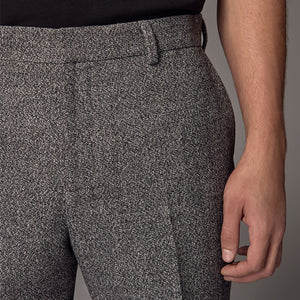 Charcoal Grey Slim Fit Nova Fides Suit Trousers