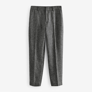 Charcoal Grey Slim Fit Nova Fides Suit Trousers