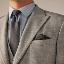 Load image into Gallery viewer, Neutral Slim Fit Check Suit Jacket
